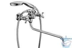 Смеситель для ванны Lemark Standard LM2151C с душевым гарнитуром