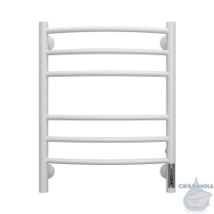 Полотенцесушитель электрический Terminus Классик П6 45х60 белый матовый (с возможностью скрытого подключения, подключение справа)