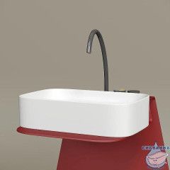  Раковина на столешницу 61 см Ceramicanova Element CN6053MW (белый матовый)