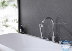 Смеситель для ванны на борт ABBER Wasser Kreis AF8113 (хром)