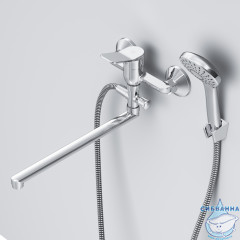 Смеситель для ванны AM.PM X-Joy F85A90100 (хром)