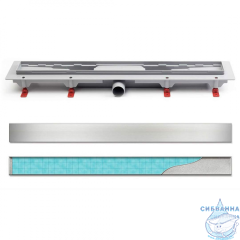 Дренажный трап для душа MCH Klasik/Floor CH 550 K с решеткой