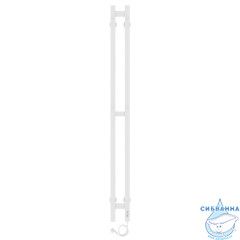 Полотенцесушитель электрический Laris Прайм 8х120 R (квадратный) (белый матовый)