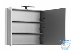 Зеркало-шкаф Aquanet Порто 80 белый 195728