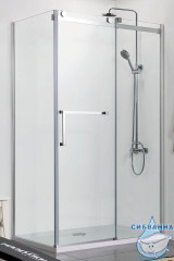 Душевое ограждение Azario Vancouver 120x80 AZ-NKF1131 R 800 профиль серебро, стекло прозрачное (без поддона)