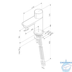 Смеситель для раковины Am.Pm X-Joy F85A02522 (черный матовый)