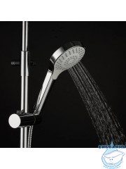 Душевая система Frap F2441 230 1 режим (хром/белый)