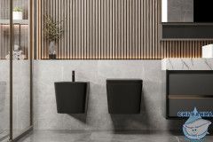 Биде подвесное Abber Rechteck AC1250MB (без сиденья)