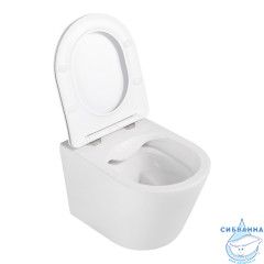 Унитаз подвесной Abber Bequem AC1102 с сиденьем Soft Close (микролифт)