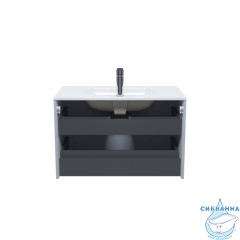 Тумба с умывальником Iddis Edifice 80 см светло-серый EDI80L0I95