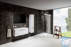 Душевое ограждение Ravak Matrix MSDPS 120х80 L профиль хром (без поддона)