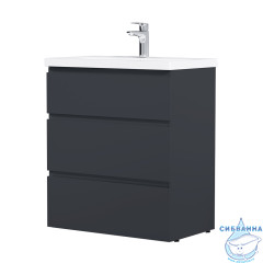 Тумба под раковину AM PM Gem 75 графит
