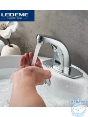 Смеситель для раковины сенсорный Ledeme L1055-13 (хром)