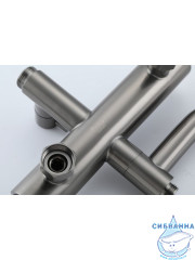 Душевая система Frap F24807-9 250 1 режим (оружейная сталь)