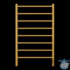 Полотенцесушитель электрический Terminus Аврора П8 50х85 (брашированное золото)