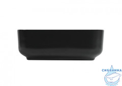 Раковина на столешницу 39 см Aquanet City-1-MB 245837 (черный)