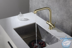 Смеситель для кухни Timo Saona 2346/02FL (антик)