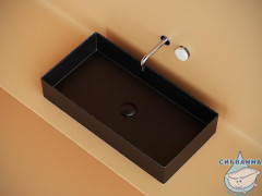  Раковина на столешницу 70 см Ceramicanova Element CN6071MB