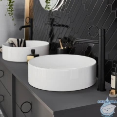 Смеситель для раковины Jacob Delafon Vivienne Signature E38683-LB2-BL (черный матовый)