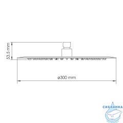Душевая система Wasserkraft 300 1 режим A8851.310.311.338.330.290.292.291 (розовое золото)