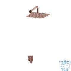 Встраиваемый комплект для душа с верхней душевой насадкой A7751.338.329