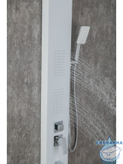 Душевая панель Frap F24005-8 (белый матовый)