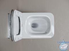 Унитаз подвесной безободковый Ceramicanova Miro CN11003T с сиденьем быстросъемным Soft Close (микролифт)