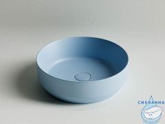  Раковина на столешницу 39 см Ceramicanova Element CN6022ML (голубой)