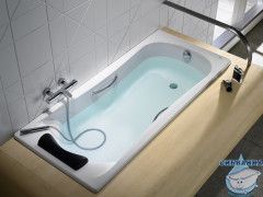 Акриловая ванна Roca BeCool 170x80 с каркасом