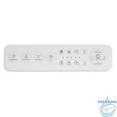 Унитаз подвесной безободковый, импульсный Abber Bequem AC1119S с сиденьем Soft Close (микролифт) (белый матовый)