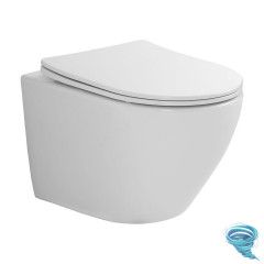 Унитаз подвесной безободковый  TONI ARTI Russi TA-1900T с сиденьем Soft Close (микролифт)