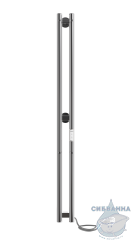 Полотенцесушитель электрический Indigo Style (с таймером) 10х120 хром (с возможностью скрытого подключения, подключение R/L)