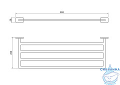 Полочка Aquatek Либра AQ4322CR 