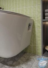 Унитаз подвесной безободковый TONI ARTI Lamoli TA-LL4937 с сиденьем Soft Close (микролифт)