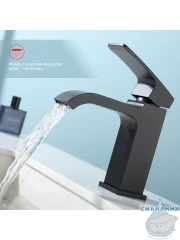 Смеситель для раковины Raglo R02.10.06 (черный матовый)