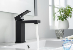 Смеситель для раковины Timo Selene 2061/03F (черный матовый)