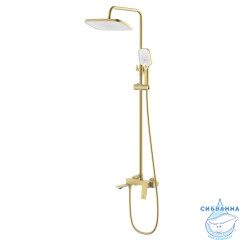 Душевая система Azario Lursy 250 1 режим AZ-K2349MG (золото матовое)