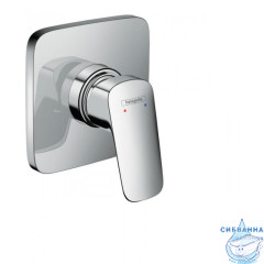 Встраиваемый смеситель с гигиеническим душем Hansgrohe Logis Set