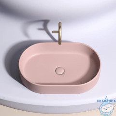  Раковина на столешницу 61 см Ceramicanova Element CN6048MP (розовый)