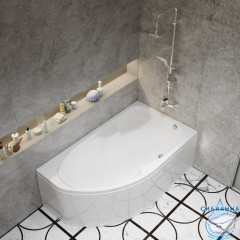 Акриловая ванна Тритон София R 170х95 с каркасом