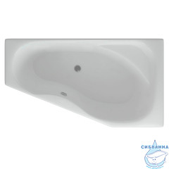 Акриловая ванна Aquatek Медея R 170х95 с каркасом