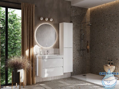 Пенал Roca Etna Ona 40 белый матовый A857635509