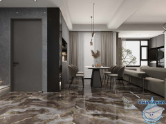 Плитка керамогранитная AZARIO GRASBERG GOLD 60x120 Carving (H18004003G)