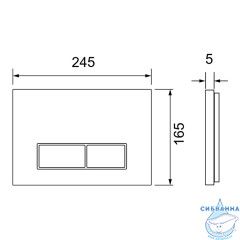 Кнопка смыва TECEspring S240501 (нержавеющая сталь)