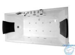 Акриовая ванна Gemy G9065 K R 175х85 с гидромассажем
