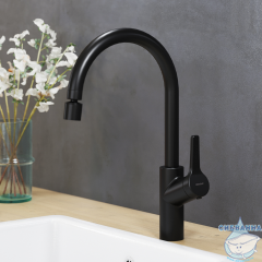 Смеситель для кухни Damixa Eclipse 310722300 (черный матовый)