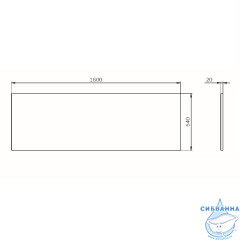 Панель фронтальная AM.PM Func 160
