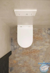 Унитаз подвесной безободковый  TONI ARTI Russi TA-1900 с сиденьем Soft Close (микролифт)