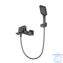 Смеситель для ванны Oliveeka D-Line OL-639003A-BGM (оружейная сталь)