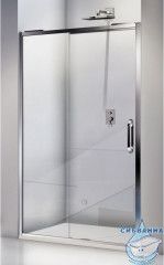 Дверь в нишу Bas Antares WTW-120-C-CH профиль хром, стекло прозрачное